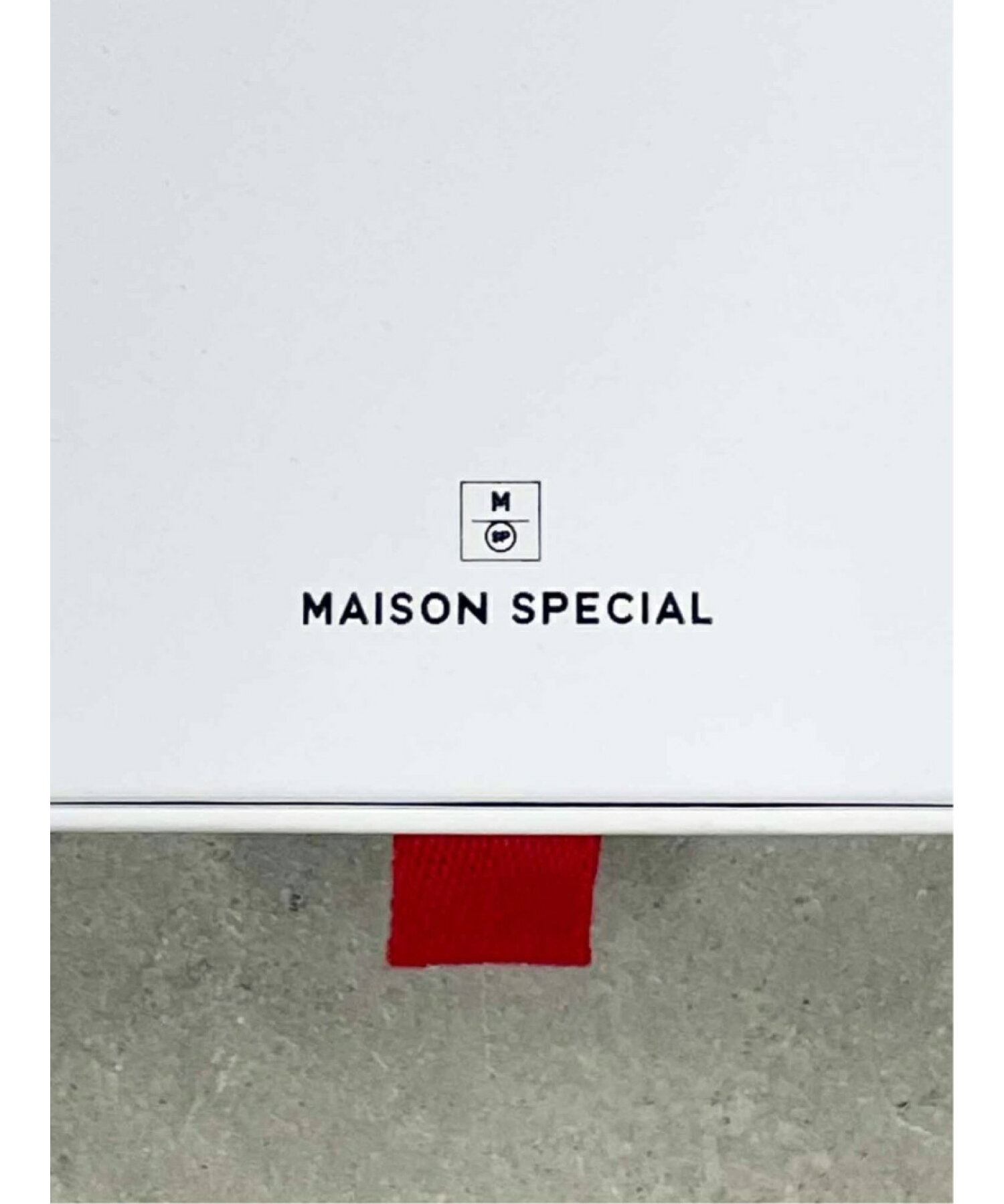 《ユニセックスアイテム》【PREMIUM GIFT BOX TEE】AガールズLOTUSスムースプライムオーバーTシャツ 【MAISON SPECIAL/メゾンスペシャル】